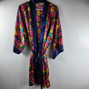 Vintage‎ Victoria's Secret Gold Label  Kimono Robe One Size